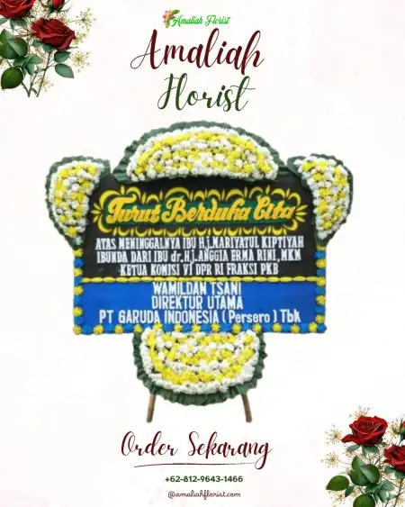 Papan Bunga Duka Ciandum